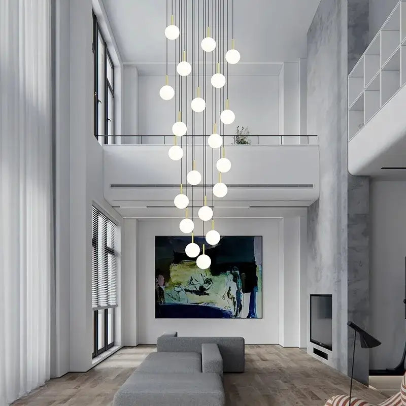 Modern gold led ceiling lamp chandelier for dining room