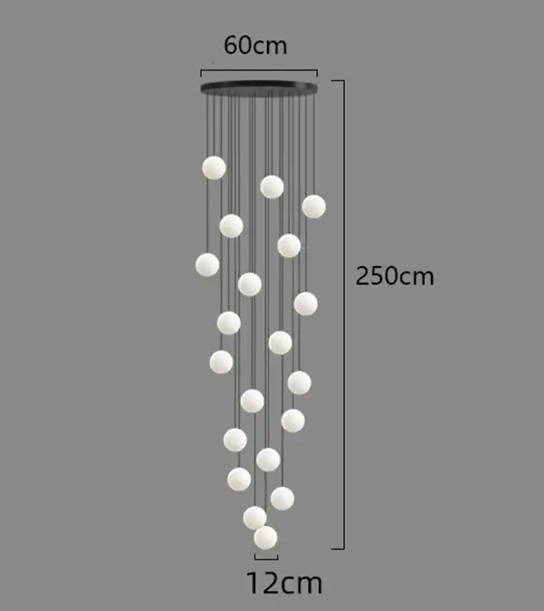 Modern gold led ceiling lamp chandelier for dining room