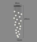 Modern gold led ceiling lamp chandelier for dining room