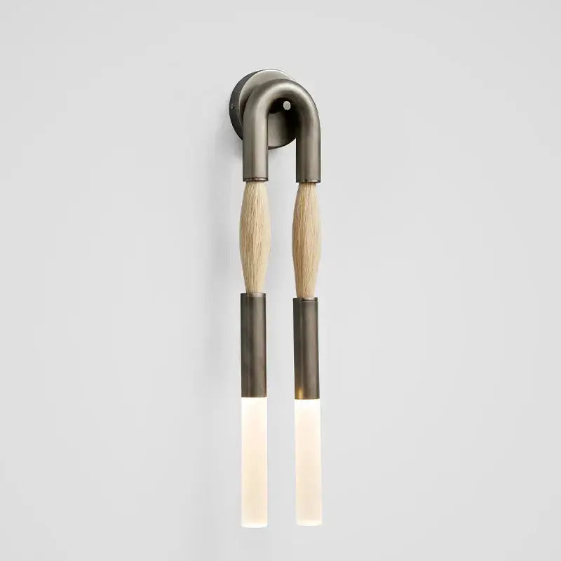 Modern gold & silver decorbites designer tassel wall lamp bedroom