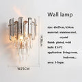 Modern gold twisted brass crystal chandelier living room light
