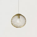 Modern golden birdcage led pendant light for kitchens