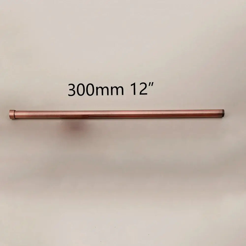 Modern golden black stainless steel shower arm bathroom extension rod