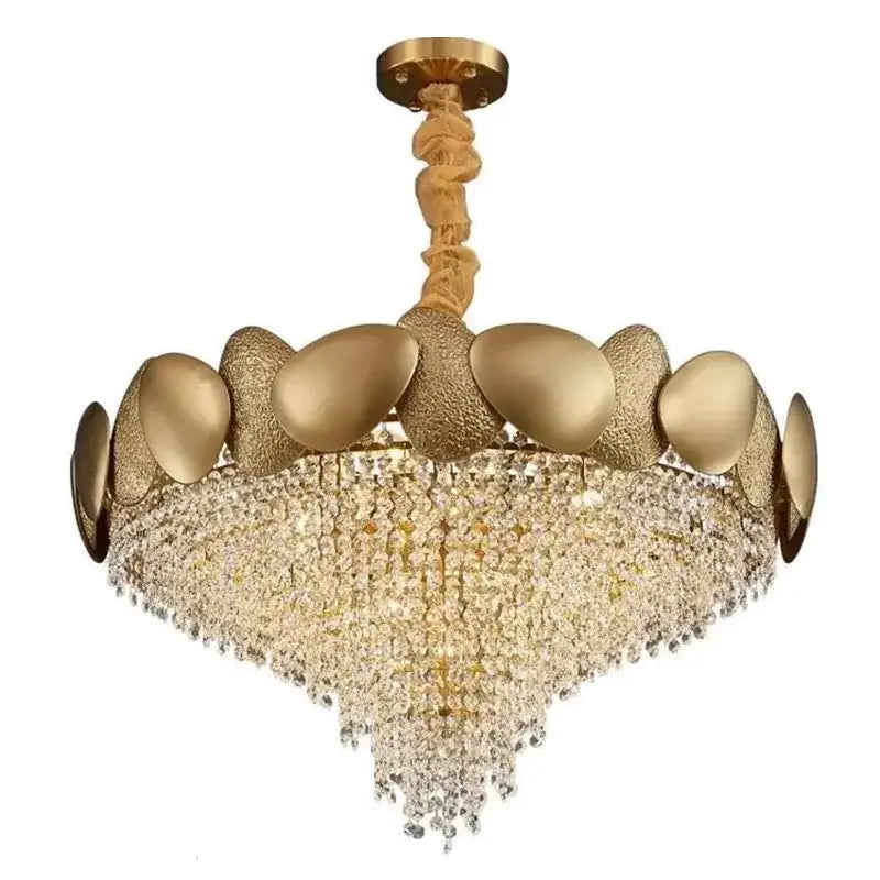 Modern golden decorbites crystal chandelier for living room