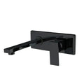 Modern golden polished wall mount faucet bathroom hot cold mixer