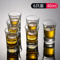Modern graduated glass spirit set dining room brandy cups