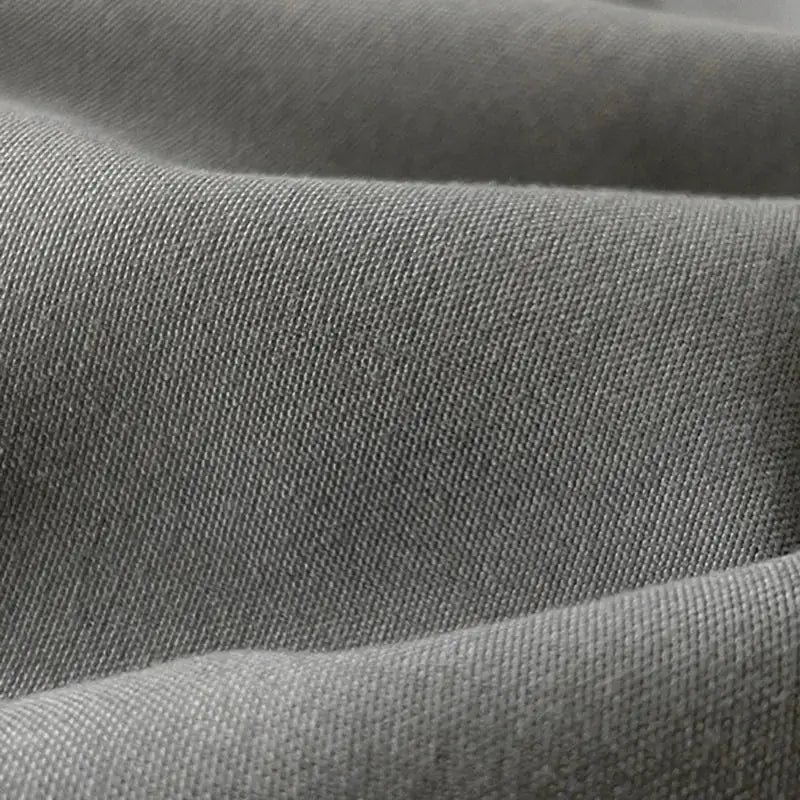 Modern gray comforter cover set with geometric throw bedroom bedding