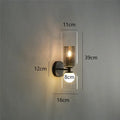 Modern honeycomb glass double headed led wall lamp bedroom sconce