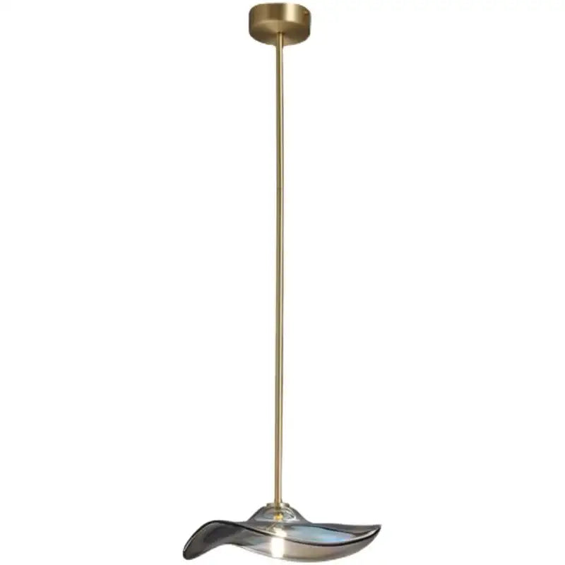 Modern iridescent glass plated pendant lamp kitchen lighting