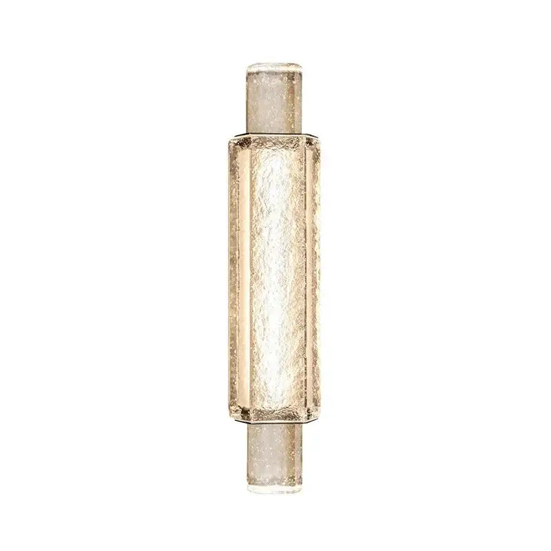 Modern luxe gold crystal glass wall lamp bedroom sconce set