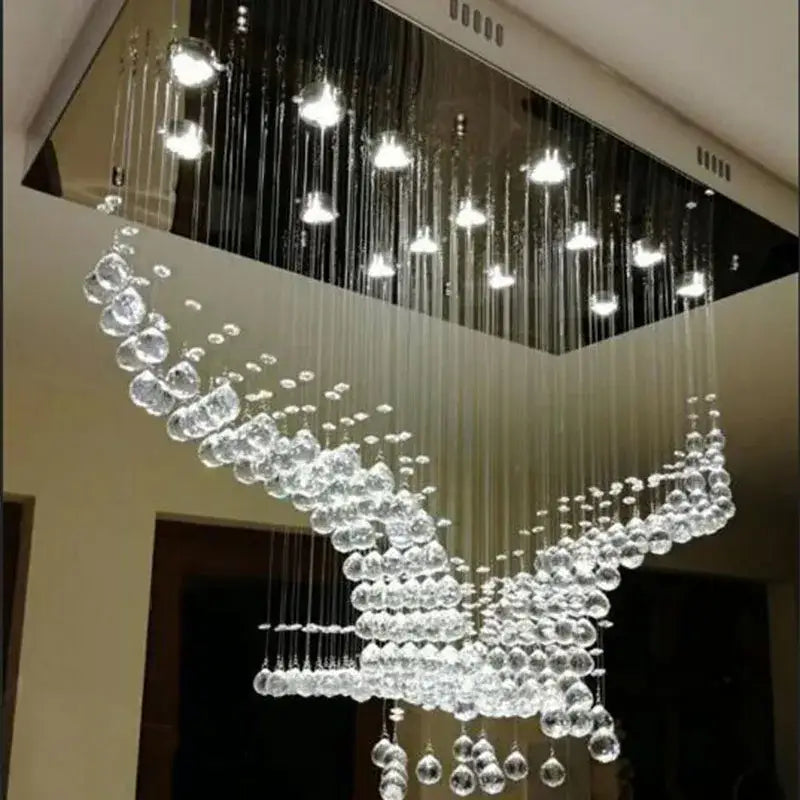 Modern luxury eagles crystal chandelier for living room lighting