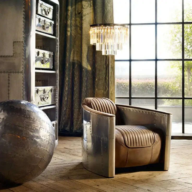 Modern luxury gray crystal black standing light living room lamp