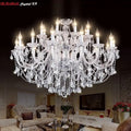 Modern luxury lighting crystal candle chandelier for dining room