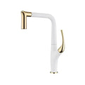 Modern matte black 3 way kitchen faucet water filter sink mixer