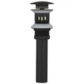 Modern matte black & brushed gold basin faucet bathroom sink tap