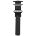 Modern matte black & brushed gold waterfall basin faucets bathroom sink