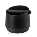 Modern matte black coffee knock box kitchen residue container