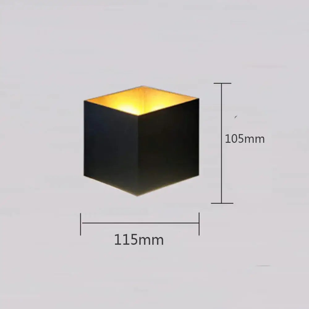 Modern matte black dual-head wall light outdoor sconce decor