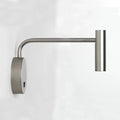Modern matte black led wall lights bedroom adjustable reading lamp