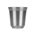 Modern matte double walled espresso cups set of 6 kitchen tumblers