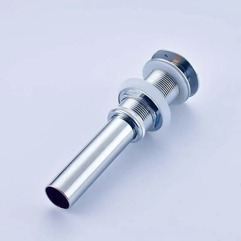 Modern metallic pop up bathroom basin waste – bathroom sink drain