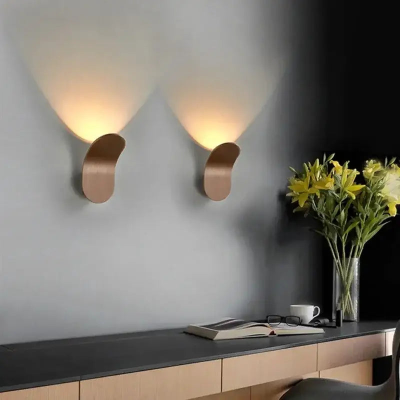 Modern minimalist adjustable cob led wall light bedroom sconce