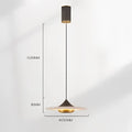 Modern minimalist black cloud stone pendant lamp for bedroom