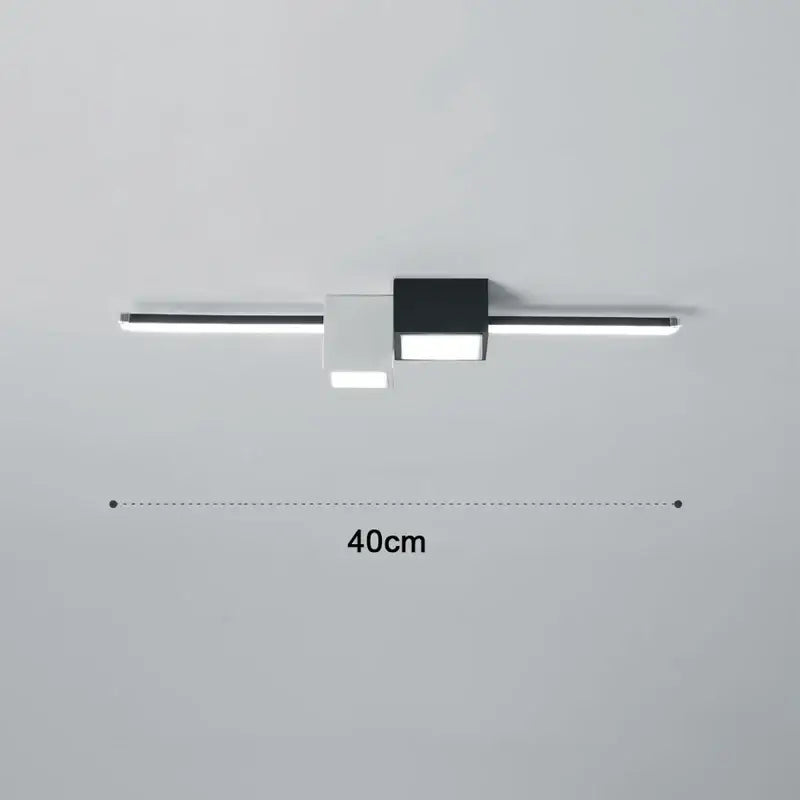 Modern minimalist black & white decorbites led ceiling light bedroom