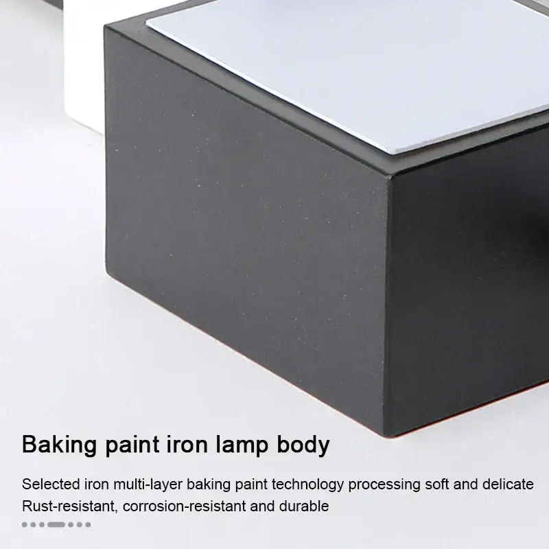 Modern minimalist black & white decorbites led ceiling light bedroom
