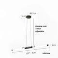 Modern minimalist dimmable led acryl chandelier dining room light