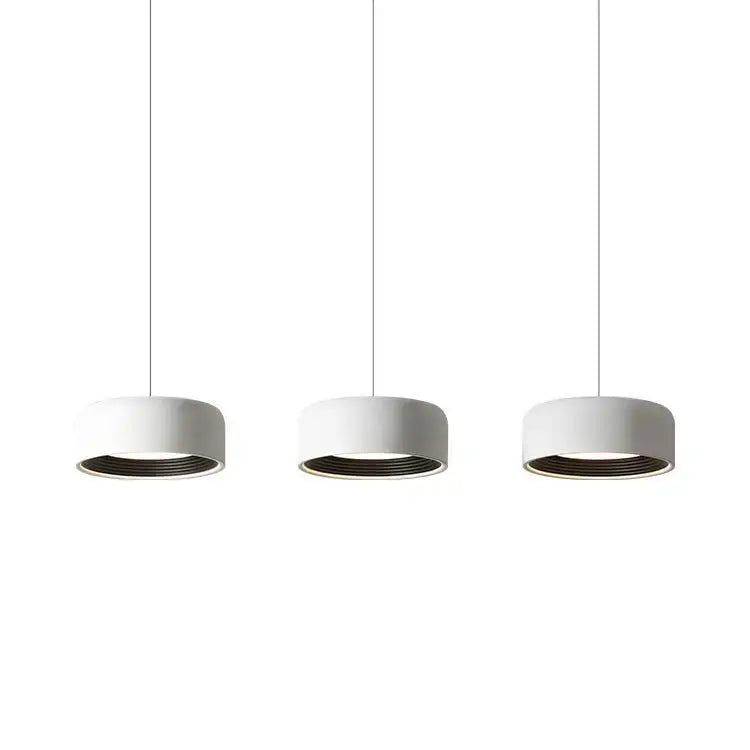 Modern minimalist white designer led chandelier dining room pendant