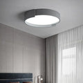 Modern minimalist white & gray led ceiling lamp for bedrooms