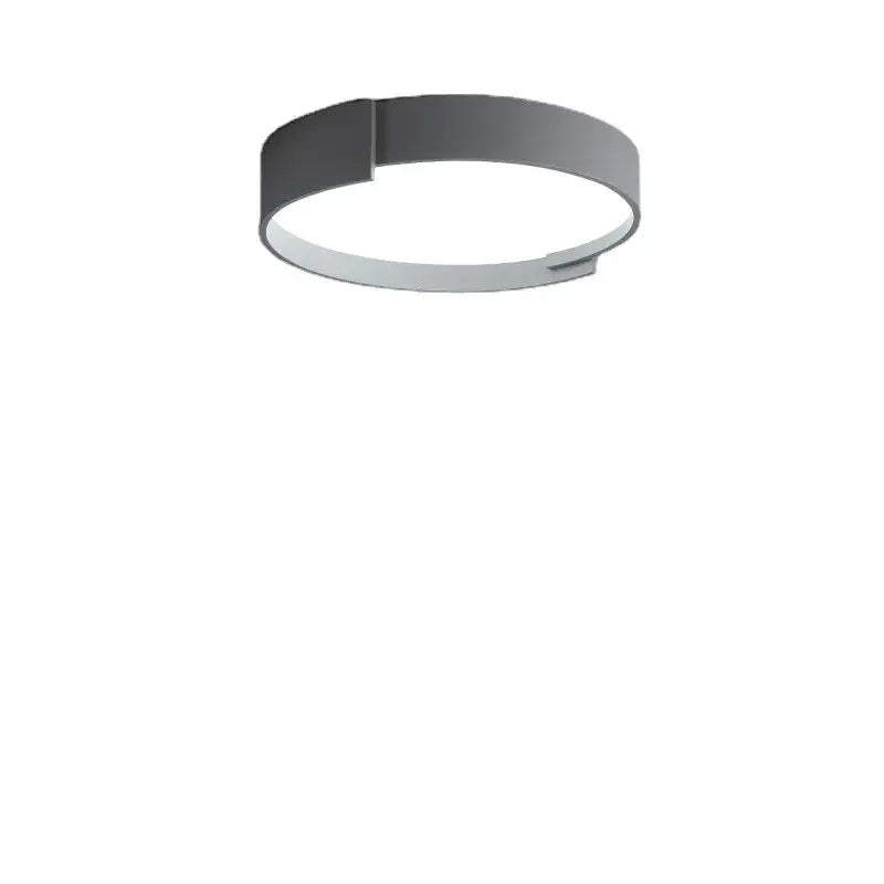 Modern minimalist white & gray led ceiling lamp for bedrooms