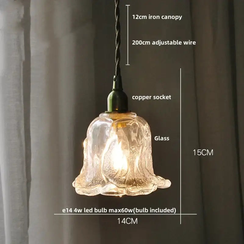 Modern olive green and copper glass led pendant lamp kitchen