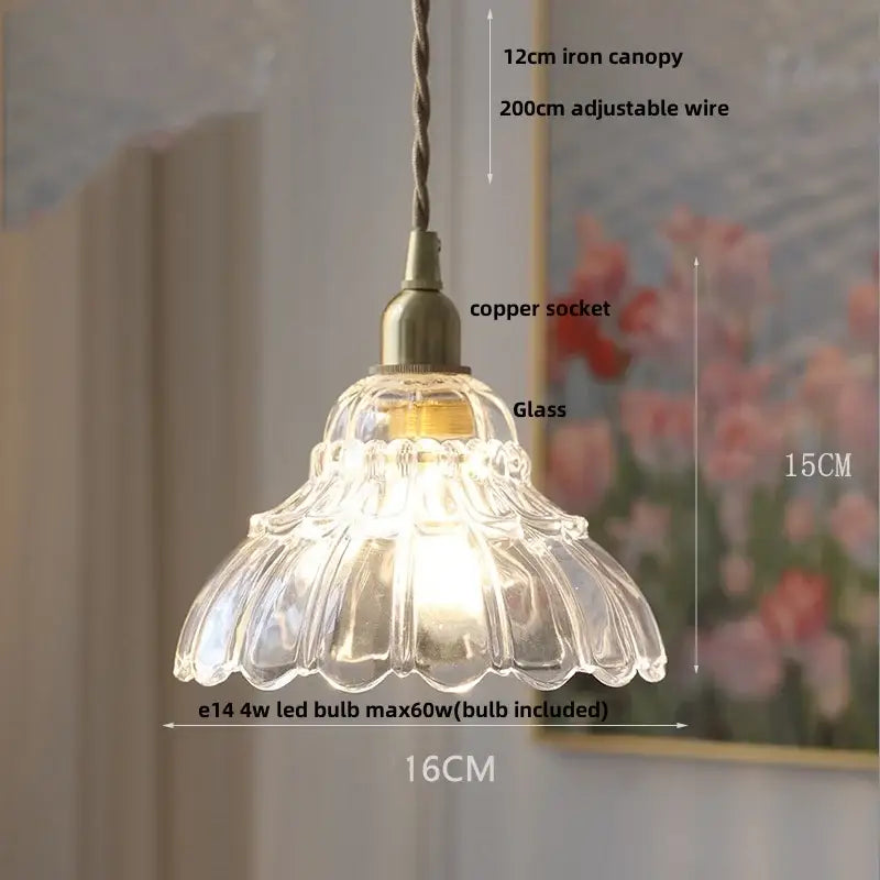 Modern olive green and copper glass led pendant lamp kitchen