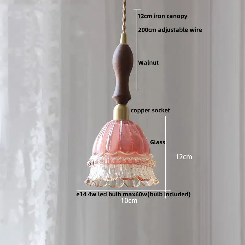 Modern olive green and copper glass led pendant lamp kitchen