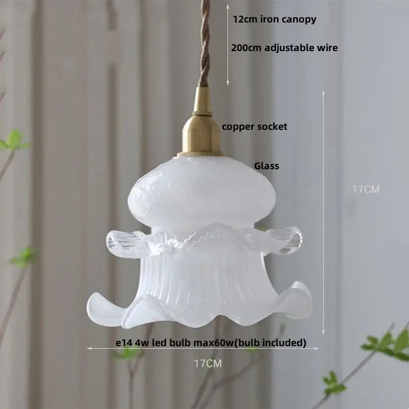 Modern olive green and copper glass led pendant lamp kitchen