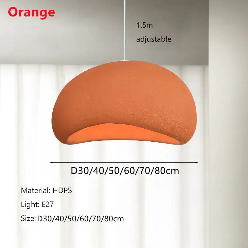 Modern organic off-white cloud pendant lamp dining room chandelier