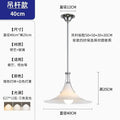 Modern polished chrome french medieval led pendant light kitchen