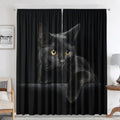 Modern printed colorful owl bedroom curtain set
