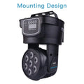 Modern purple and black mini moving light stage performance spotlight