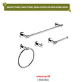 Modern rose gold & brushed gold stainless steel bathroom accessories