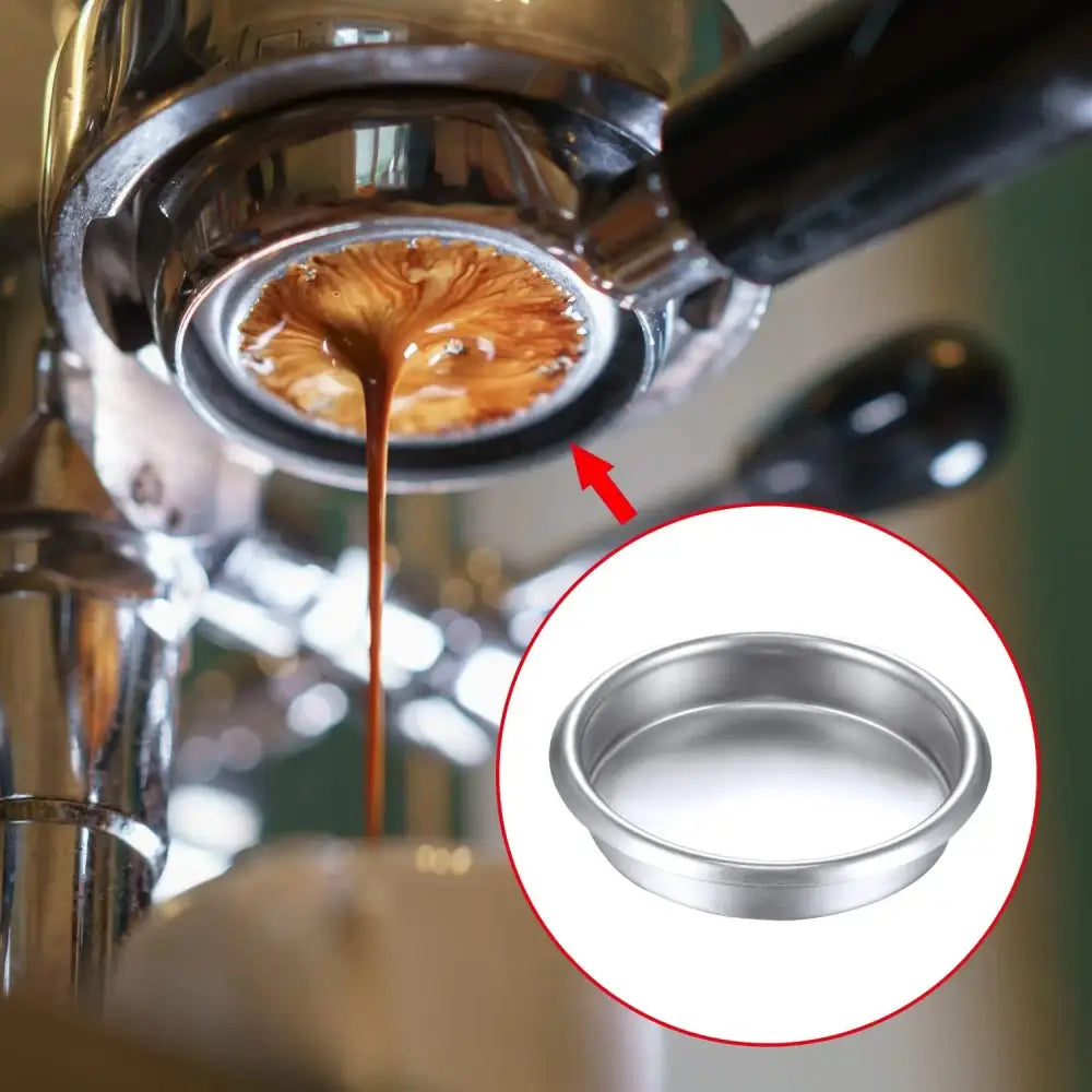 Modern stainless steel espresso machine cleaning kit kitchen accessory