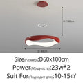 Modern white and black chrome pendant lamp for dining room