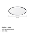 Modern white and black dimmable led ceiling light for living room
