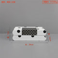 Modern white & black polka dot leather storage box bedroom organizer