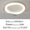 Modern white cloud ceiling light bedroom soft glow illumination