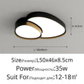 Modern white cloud ceiling lights for living room oval led panels