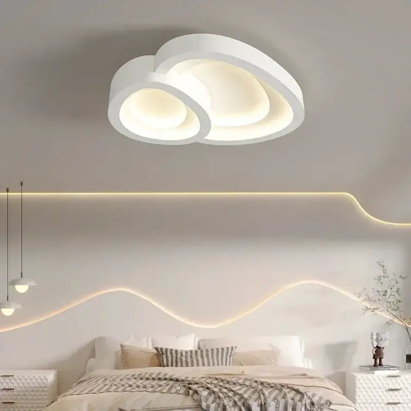 Modern white cloud designer ceiling lights for living room