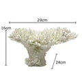 Modern white coral tree decorative ornament living room sculpture